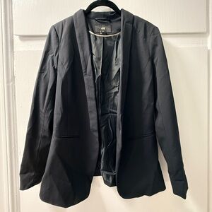 H&M Navy Tailored Blazer